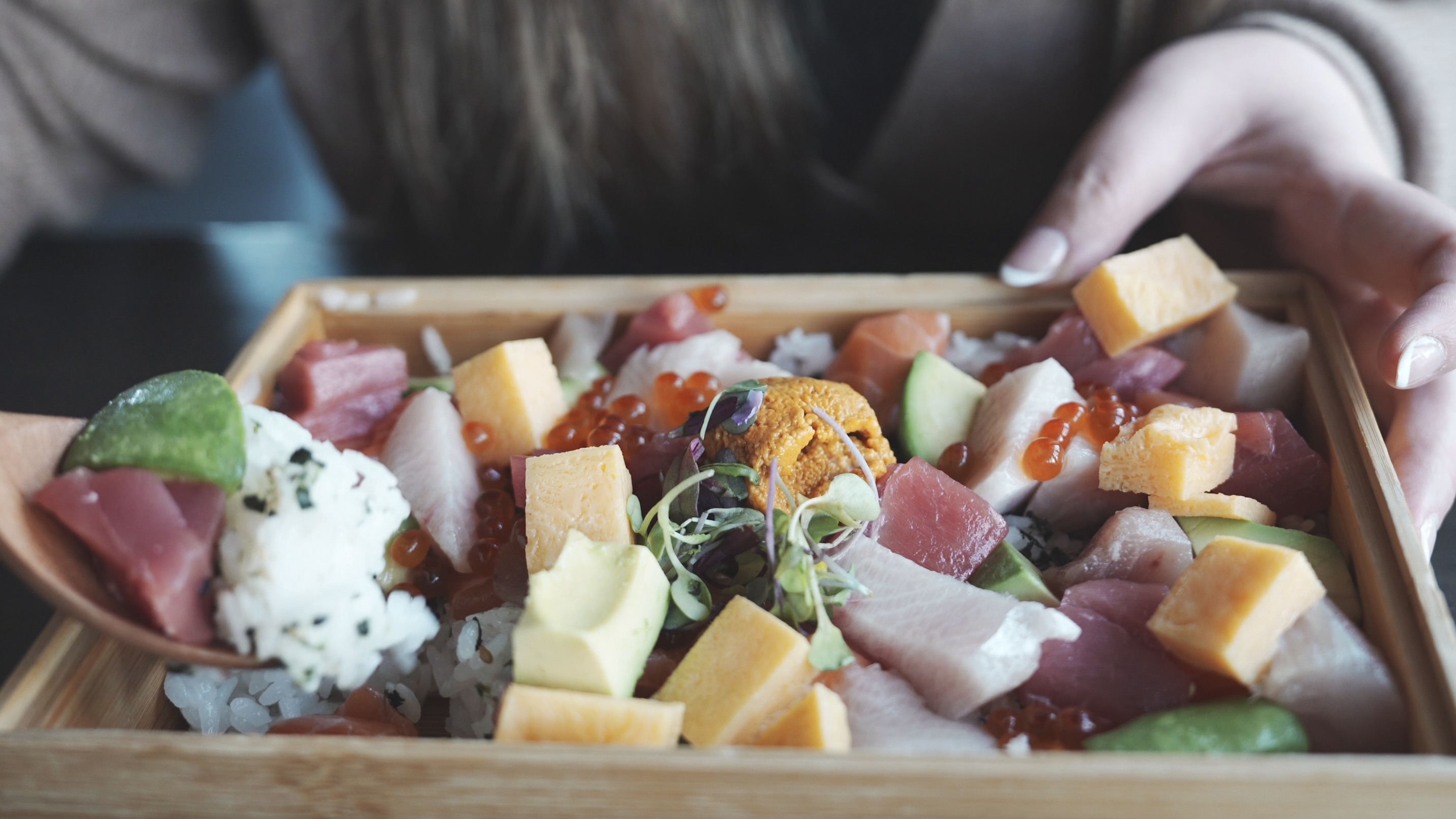 Chirashi Bowl at Mikomi