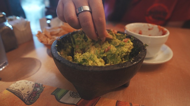 Tableside Guacamole at Mijares Mexican Restaurant