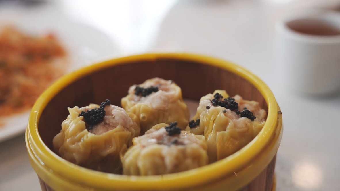 Shumai with Scallop at Crystal Palace