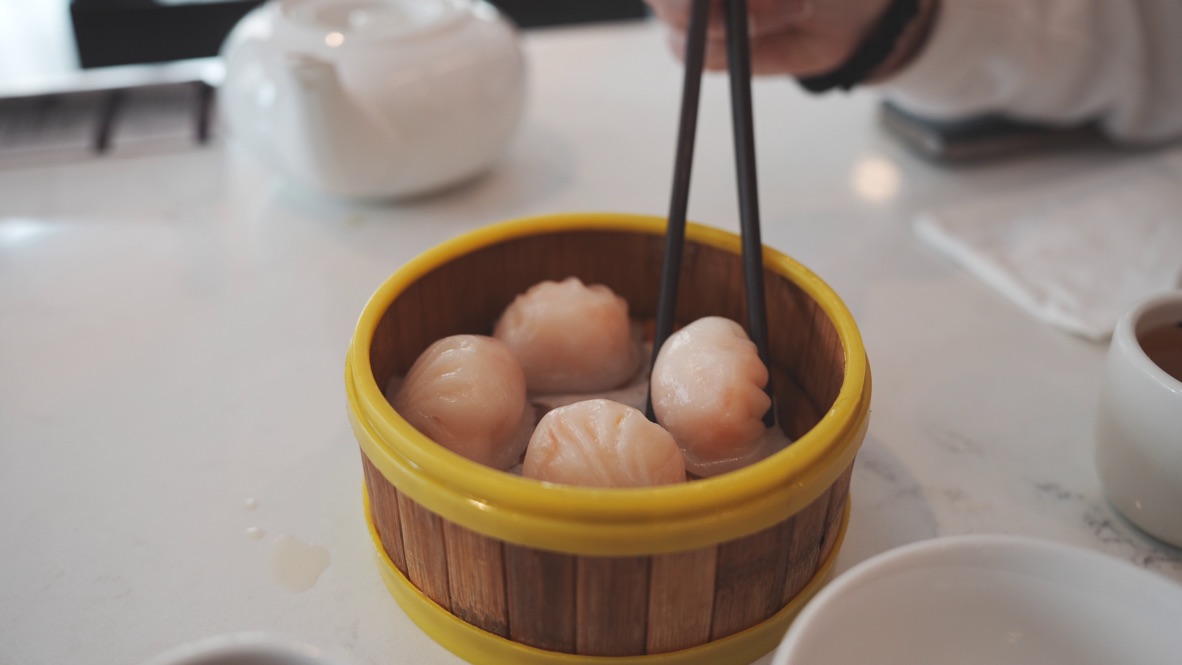 Shrimp Dumplings at Crystal Palace
