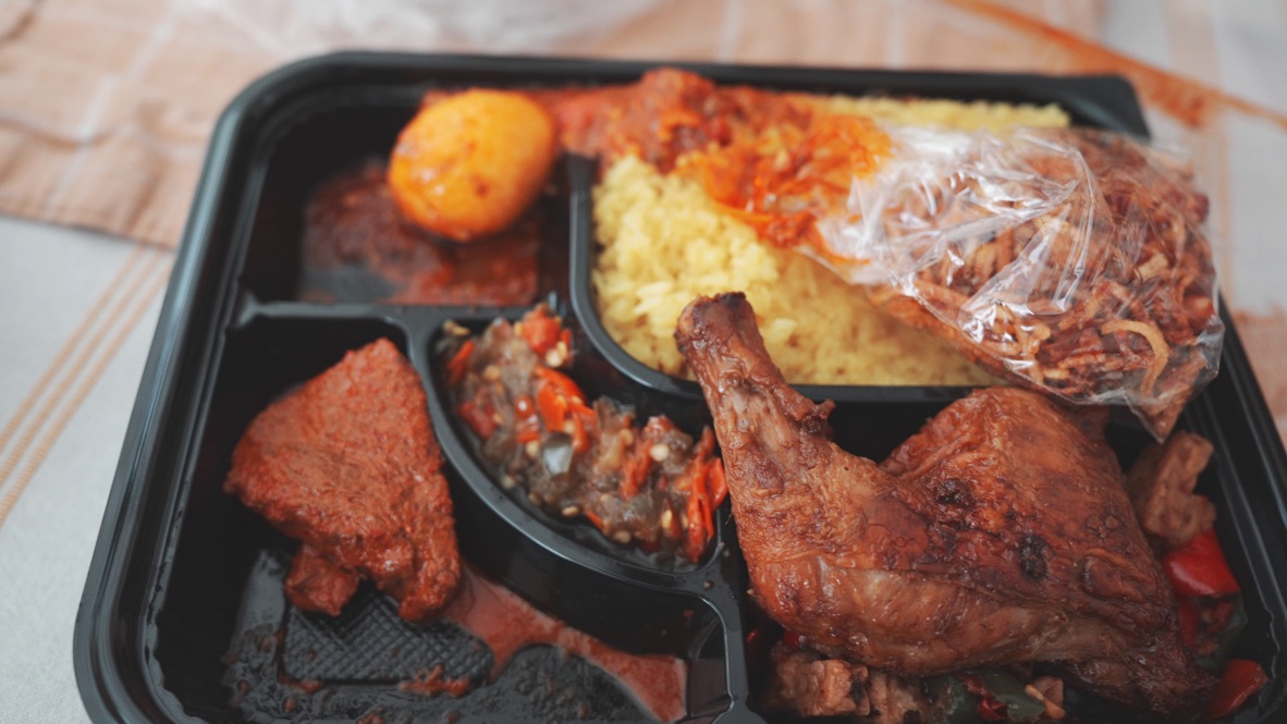 Nasi Kuning Komplit at Medan Kitchen
