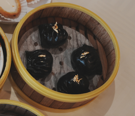 Squid Ink Har Gao at Sea Harbour Seafood