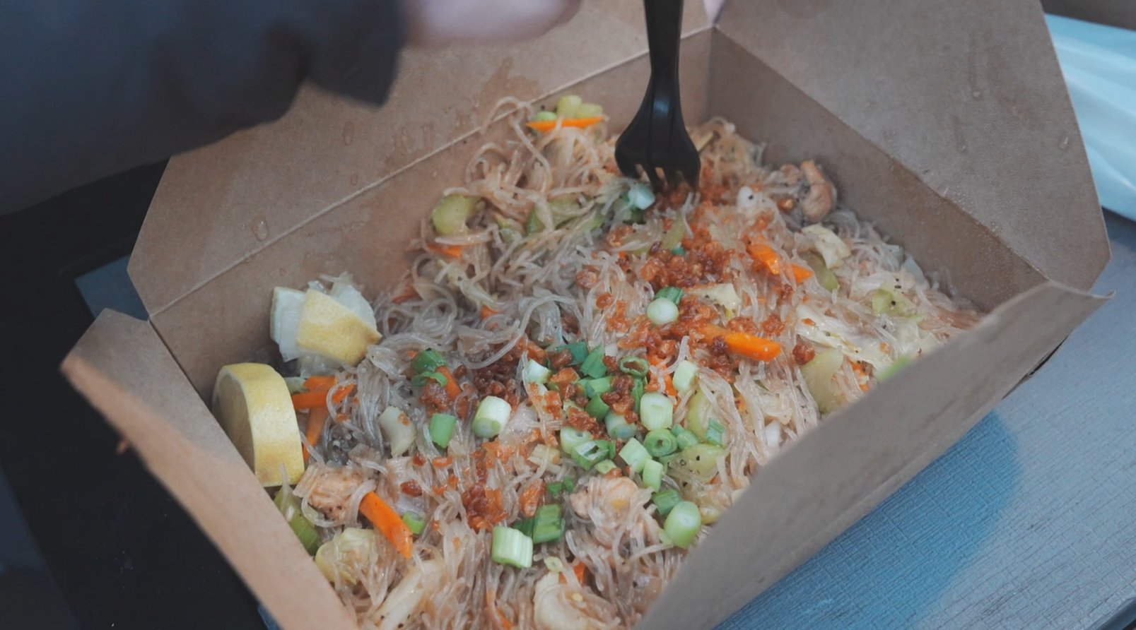 Pancit Bihon at ATBP Almuchow