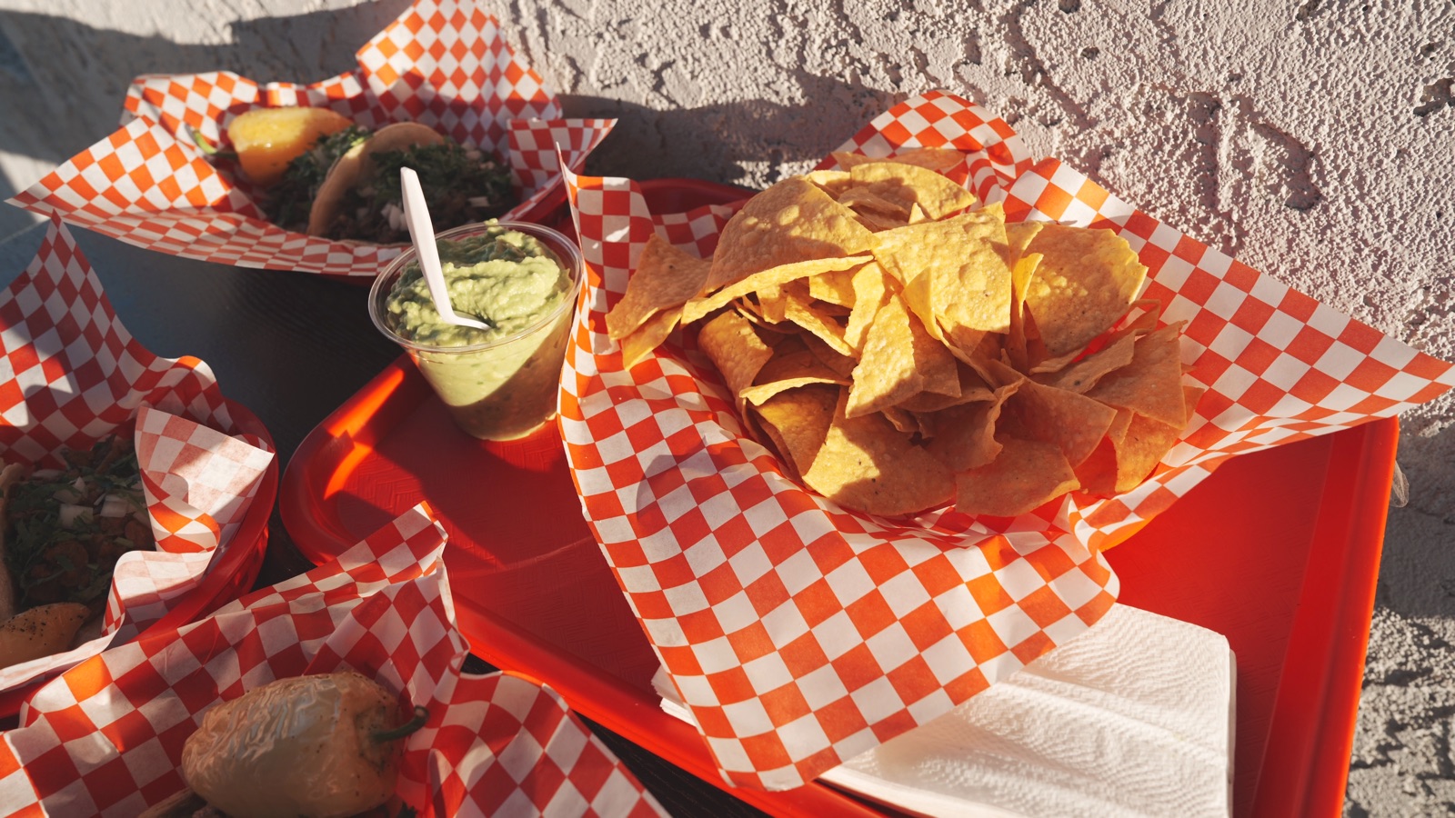Chips & Guacamole at Baja Mar Taco