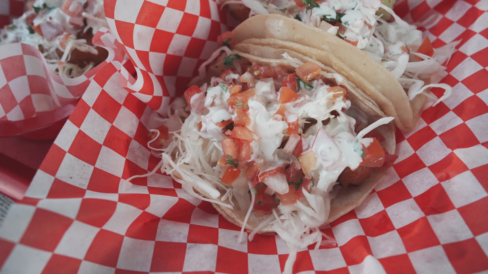 Fish Taco at Baja Mar Taco