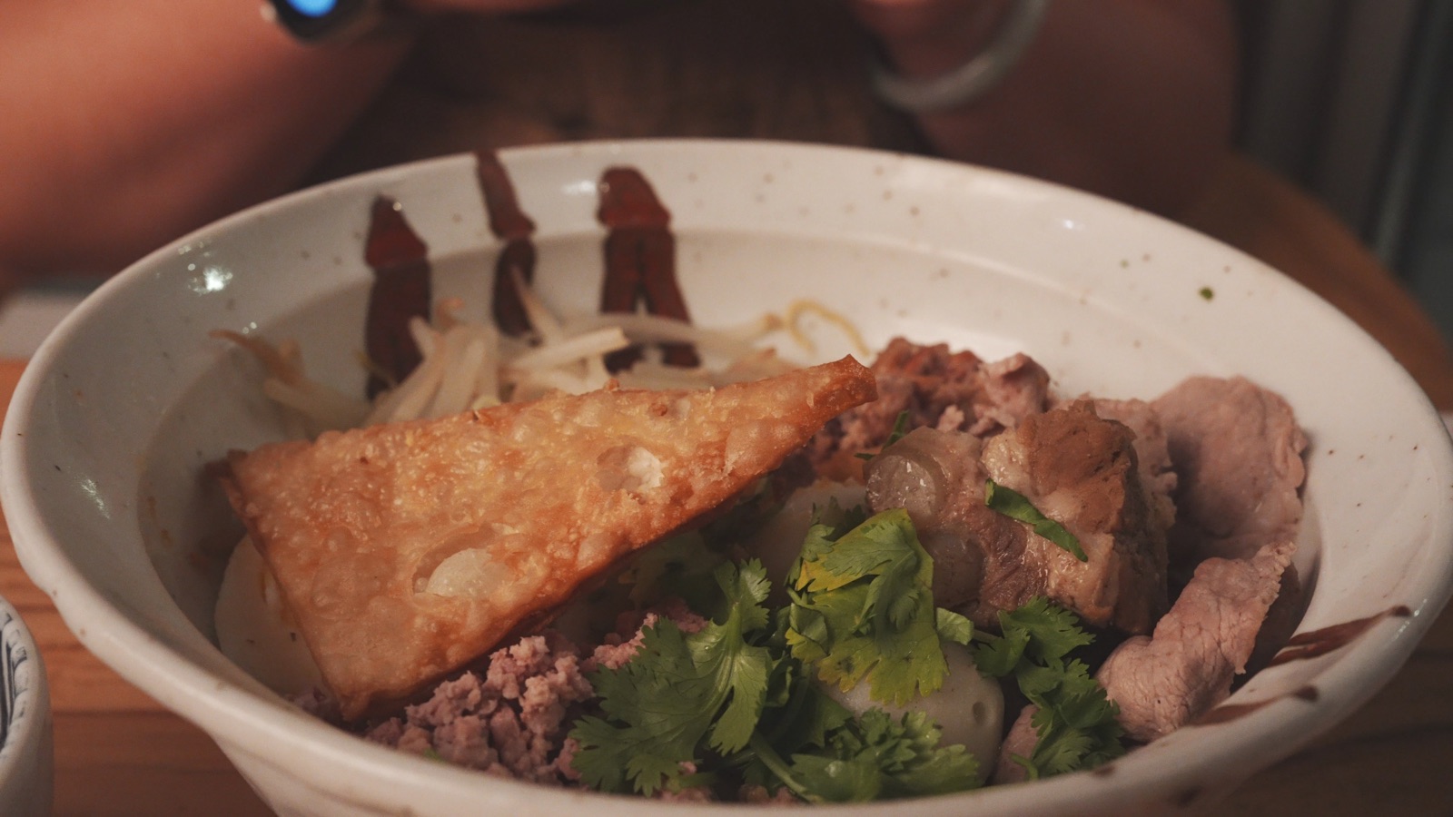 BBH Dry Noodles (Bami Haeng) at Bangkok Broth House
