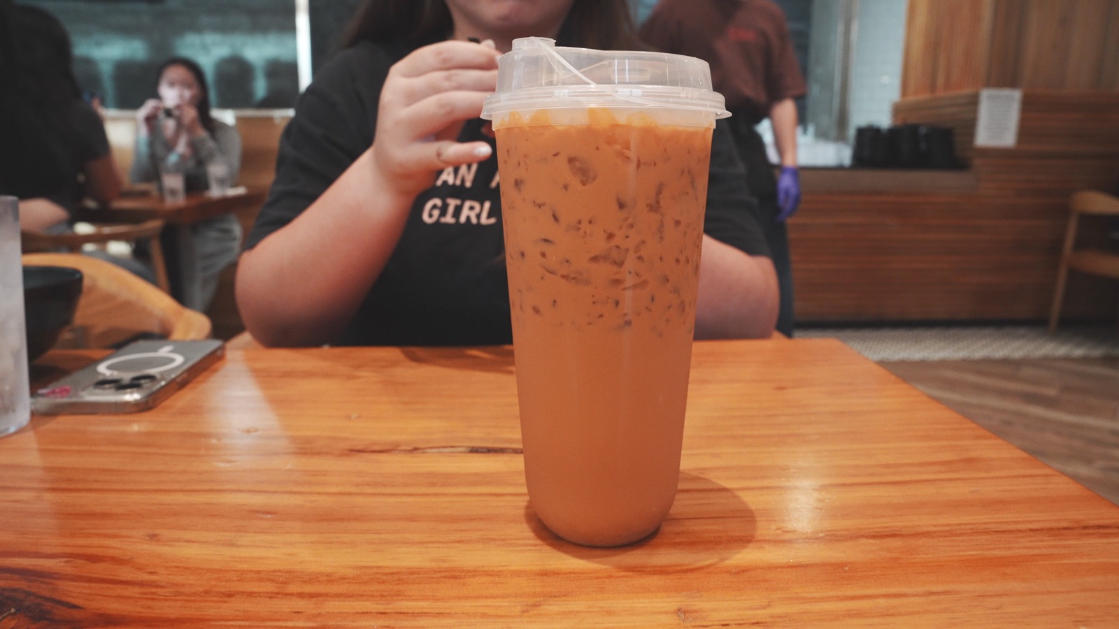 Bangkok Thai Tea at Bangkok Broth House
