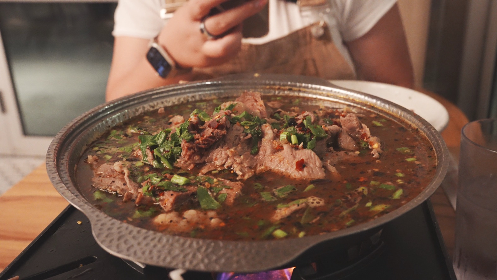 Tom Sapp Beef Soup at Bangkok Broth House
