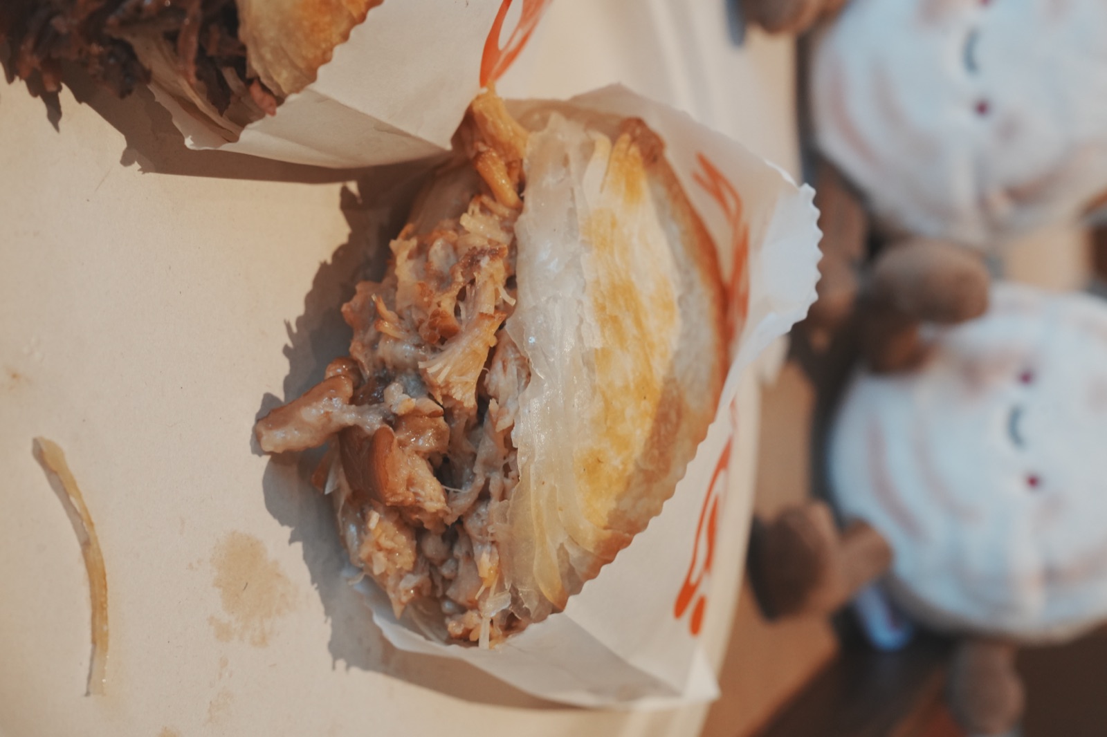 Pork Chinese Hamburger at Bingz Crispy 'Wich