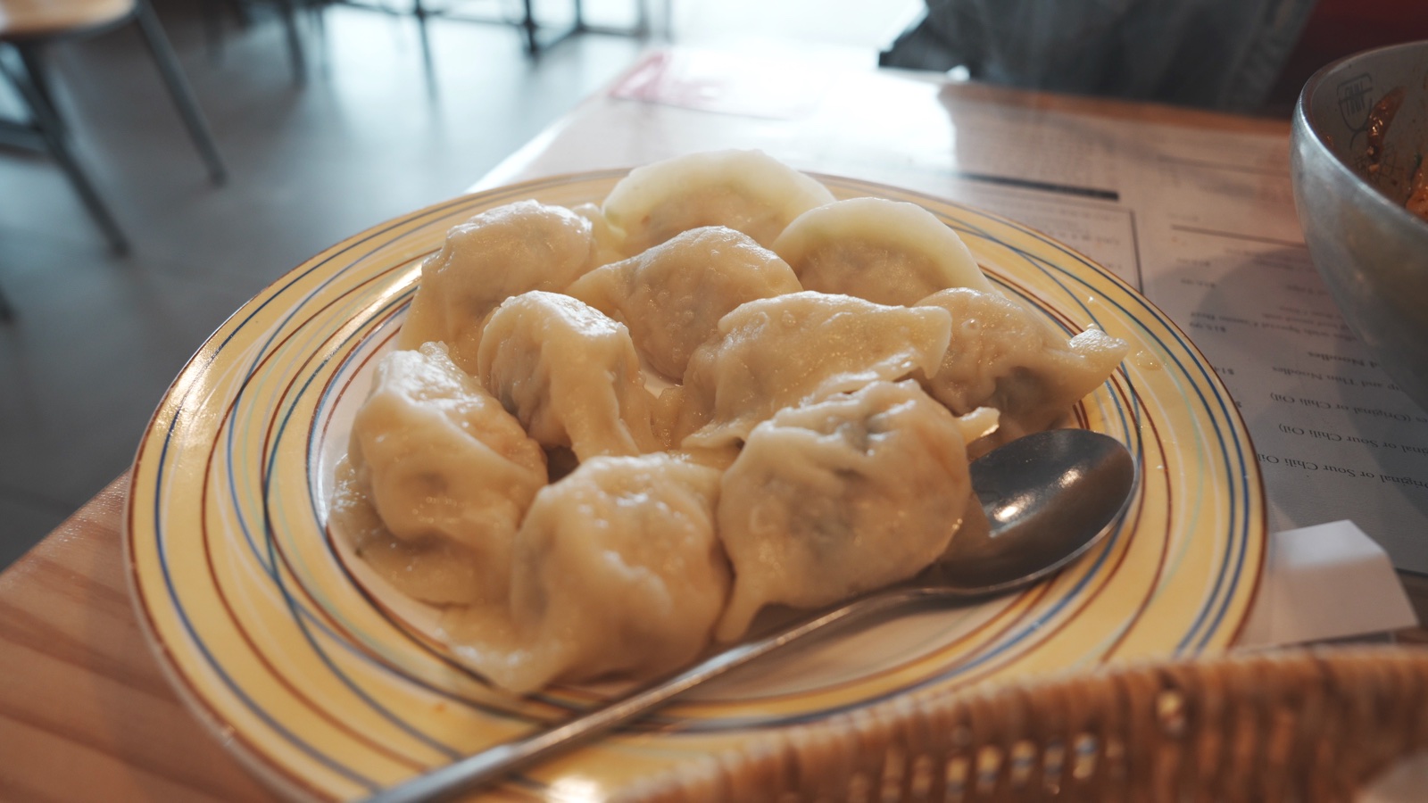 Pork, Shrimp & Chinese Chive Steamed Dumplings at Chang An Kitchen