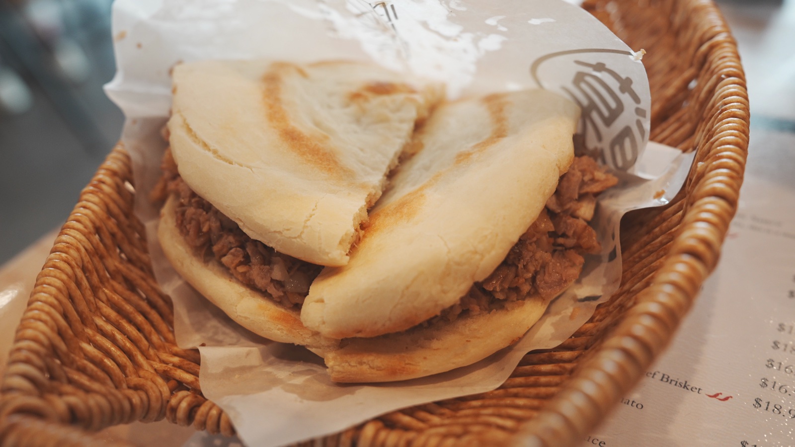 Cumin Lamb Roujiamo at Chang An Kitchen