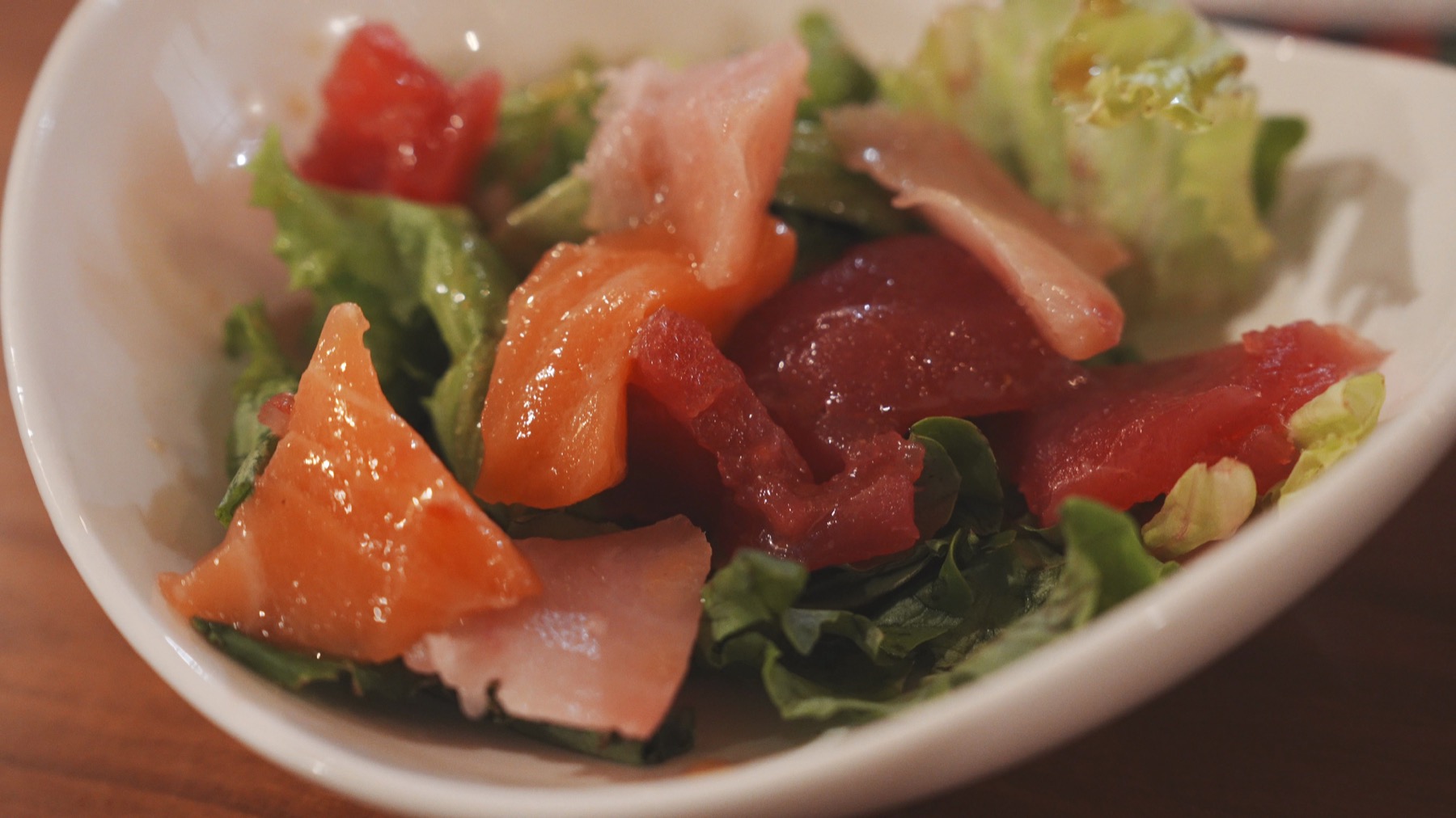 Sashimi Salad at Dozo Sushi & Bar