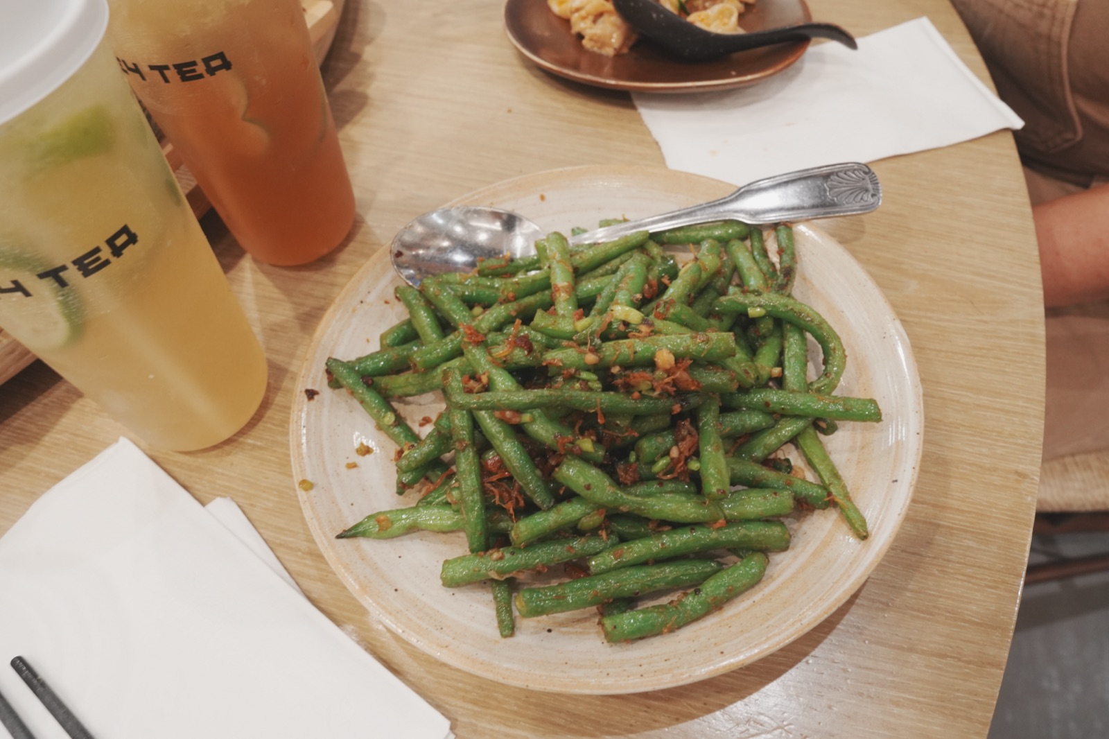 Stir-Fried Green Beans with XO Sauce at Good Alley