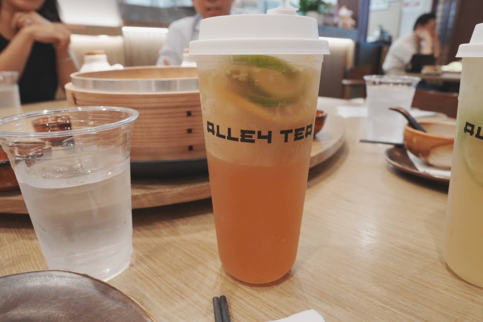 Golden Amber Oolong Hand Muddled Lemon Tea at Good Alley