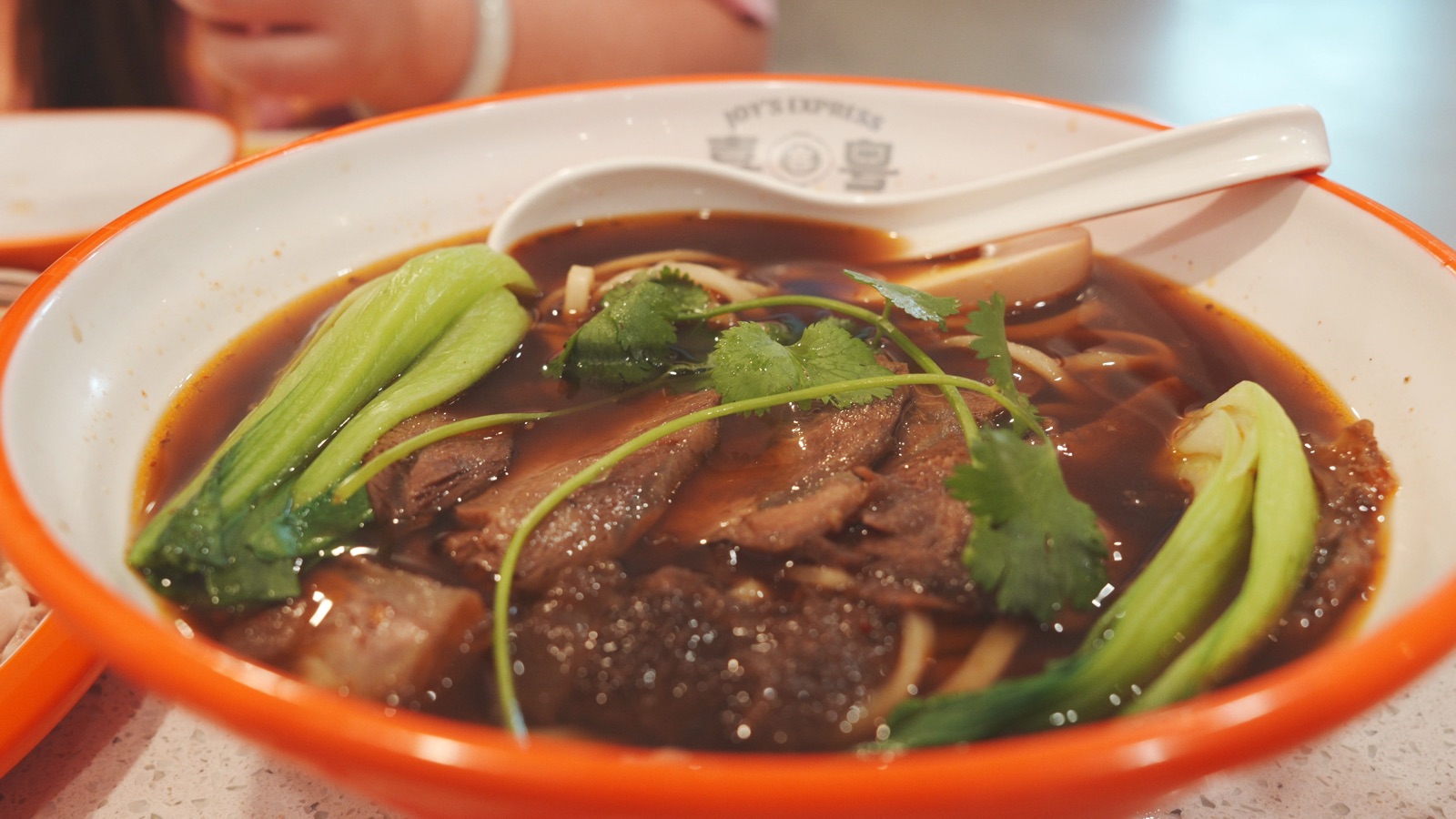 Beef Noodle Soup at Joy's Express