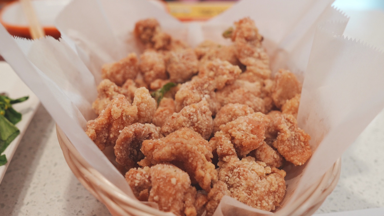 Popcorn Chicken at Joy's Express