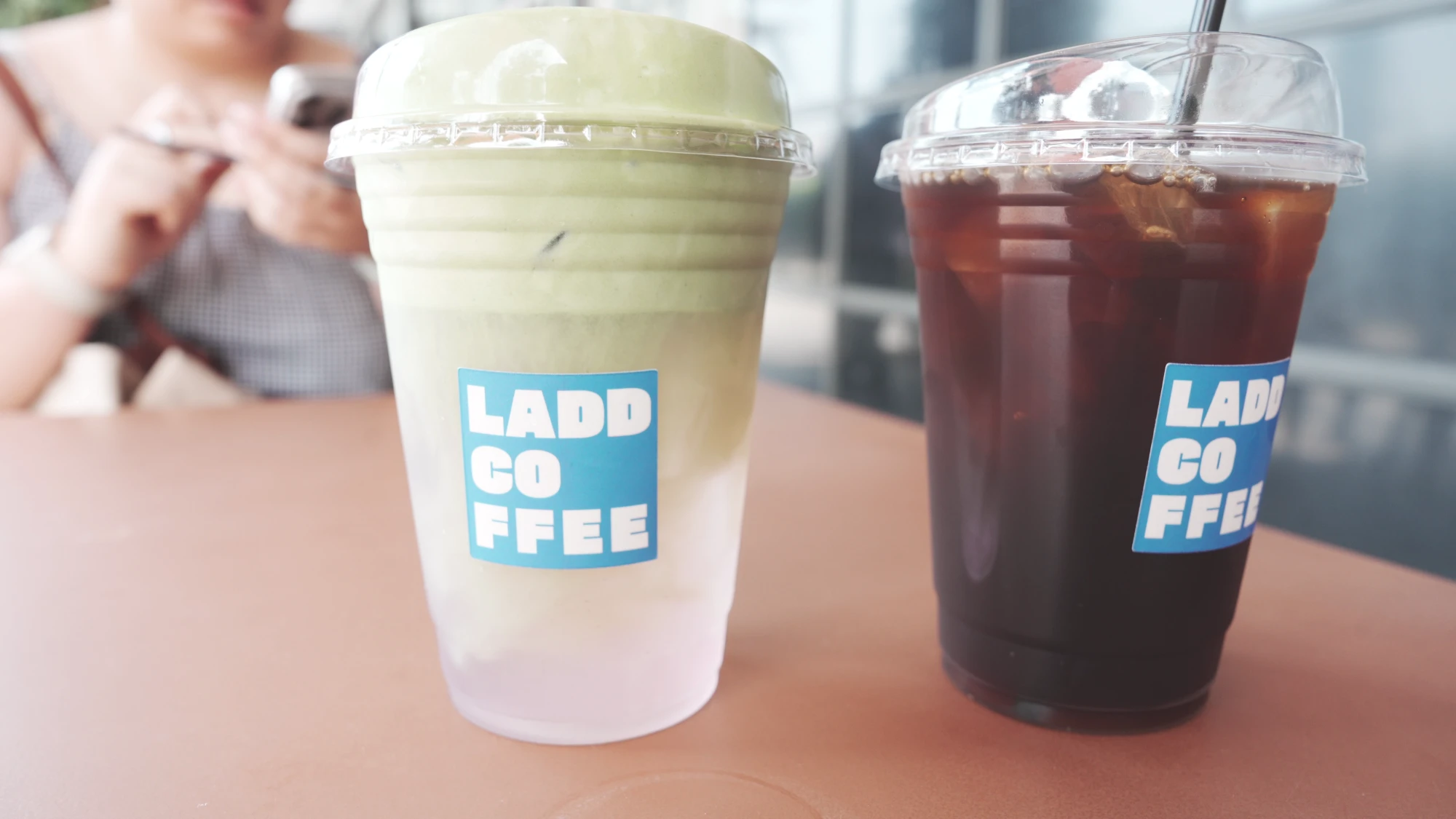 Coconut Water Matcha at Ladd Coffee
