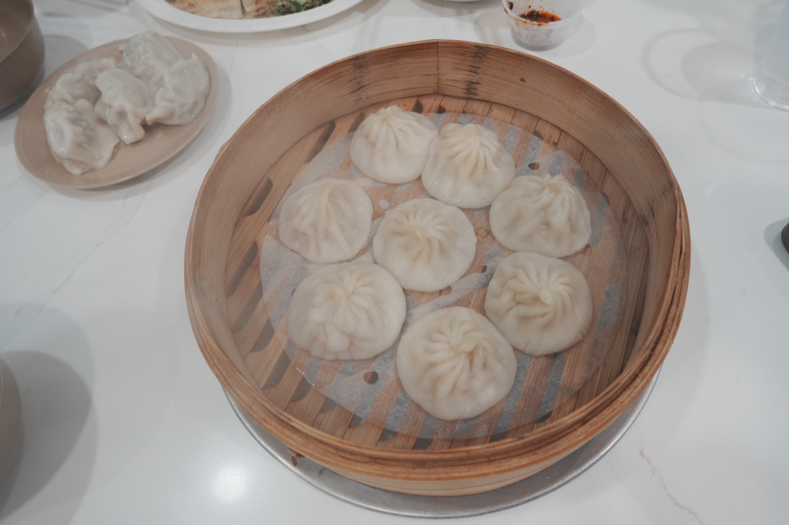 Yuzu Chicken Soup Dumplings at Luscious Dumplings
