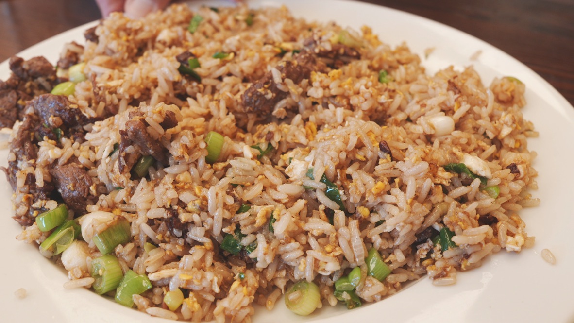 Arroz Chaufa de Carne at Mr Pollo