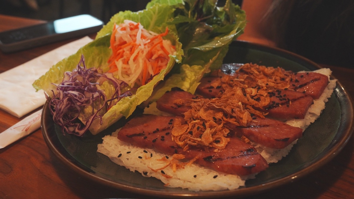 Bánh Hỏi with Nem Pork Sausage at Pho Ever