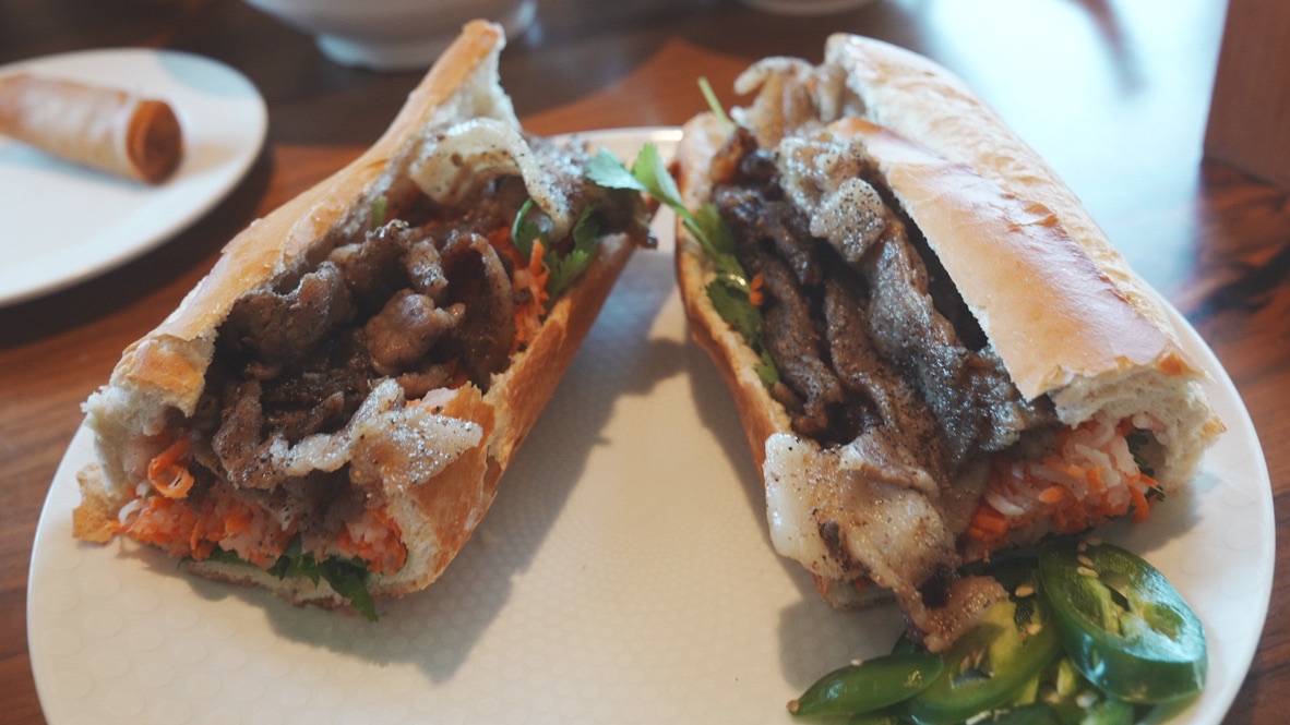 Pork Belly Bánh Mì at Pho Ever