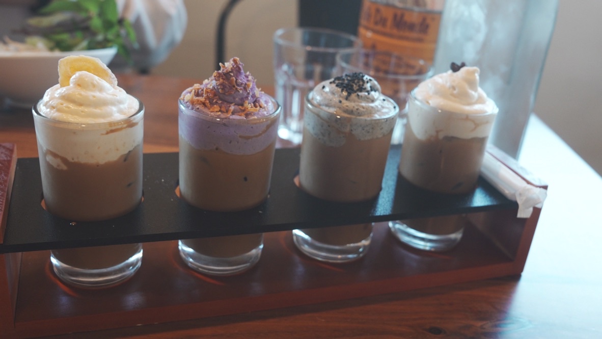 Vietnamese Coffee Flight at Pho Ever