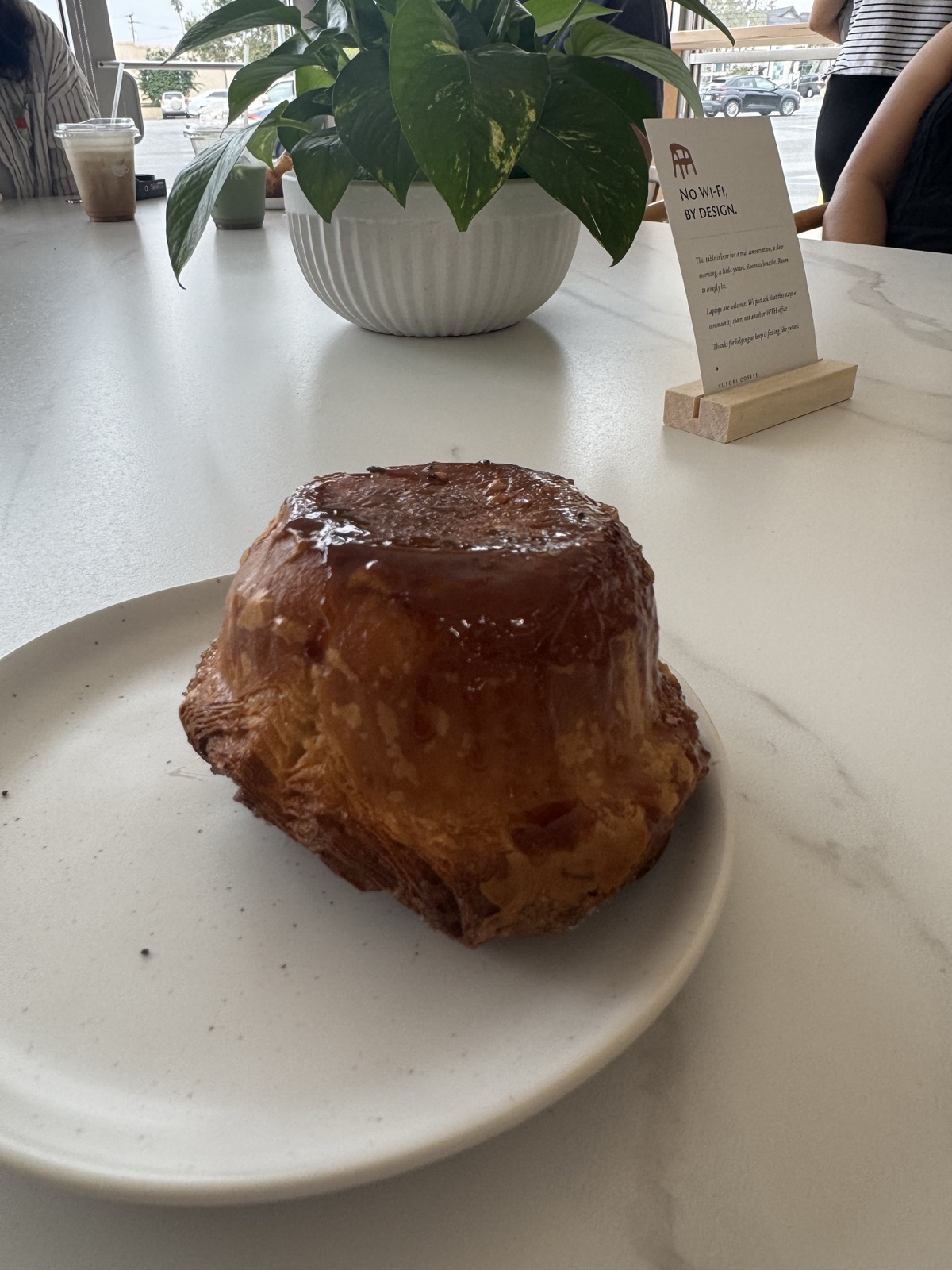 Kouign Amann at Yutori Coffee