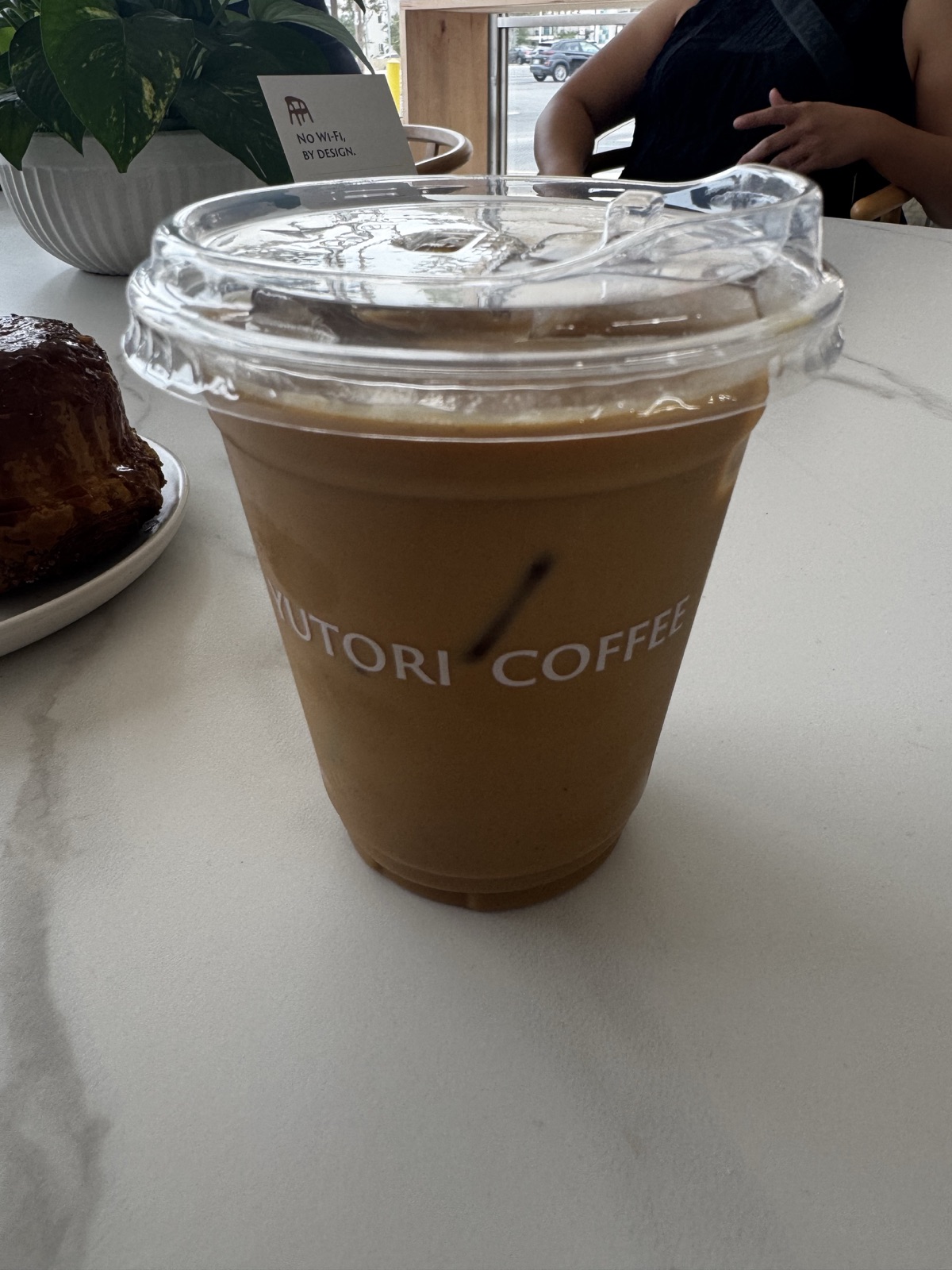 Vanilla Latte at Yutori Coffee